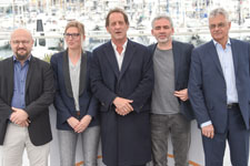 Olivier Lemaire, Mélanie Rover, Vincent Lindon, Stéphane Brizé, Jean Grosset Olivier Lemaire, Mélanie Rover, Vincent Lindon, Stéphane Brizé, Jean Grosset